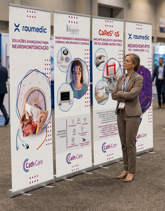 Healthcare Event Banners: banner design
